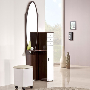 DP 전신 거울 입식 콘솔 수납 화장대 거실 침실 안방 인테리어 (src011) 의자 포함